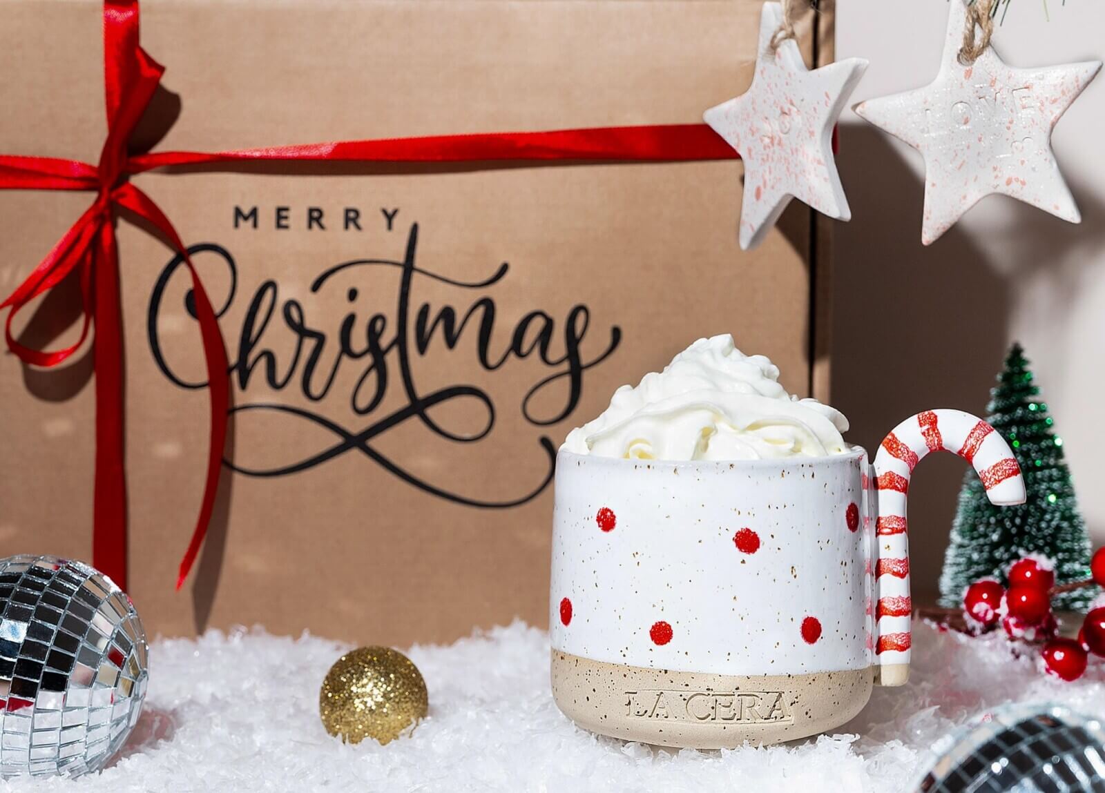 Χριστουγεννιάτική Κεραμική κούπα ”Santa’s Mug”